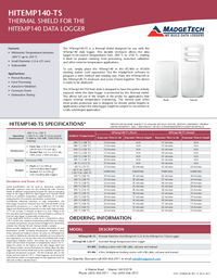 Thumbnail of document Data Sheet - HiTemp140-TS Thermal Shield
